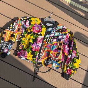 Vintage 80s bomber jacket